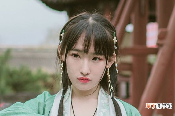 汉服日常发型简单扎法