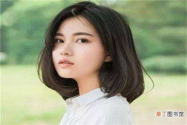 适合长脸的短发发型女