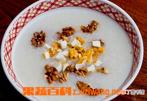 核桃仁粥的材料和做法