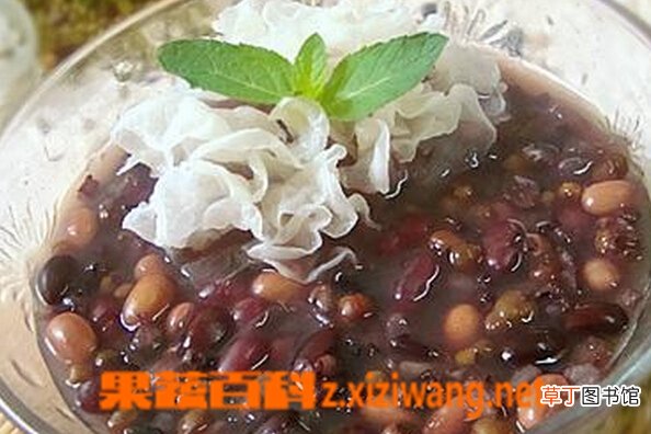 五豆养颜粥的材料和做法步骤