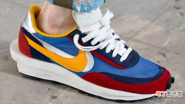 sacai联名nike灰白真假对比