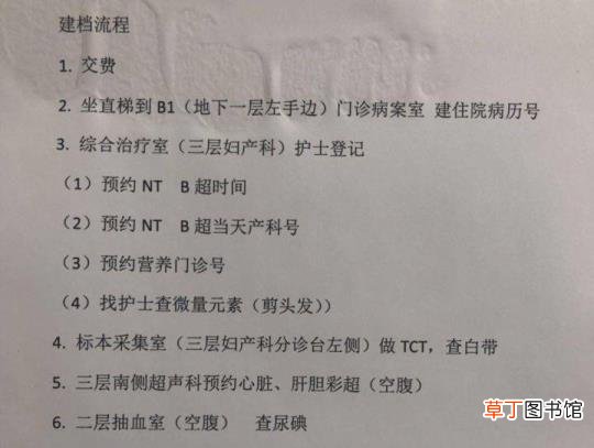 孕妇第一次建档的流程 怀孕了多久去医院检查