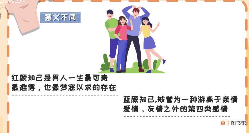 红颜知己和蓝颜知己的区别