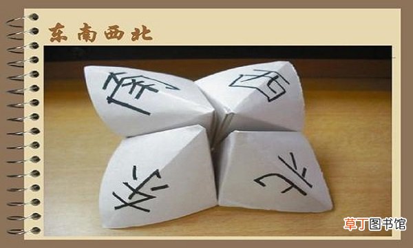 东南西北怎么折