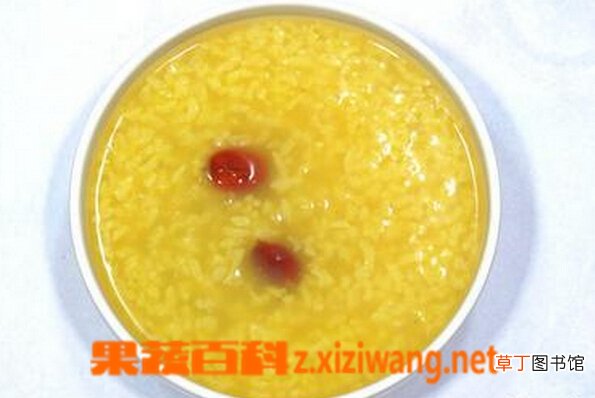 红枣小米粥的功效和做法