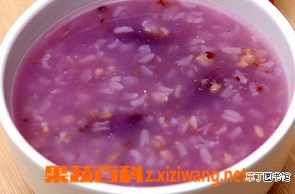 紫薯燕麦粥的材料和做法