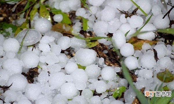 冰雹是怎样形成的