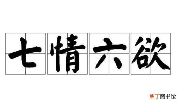 七情六欲是哪七情哪六欲