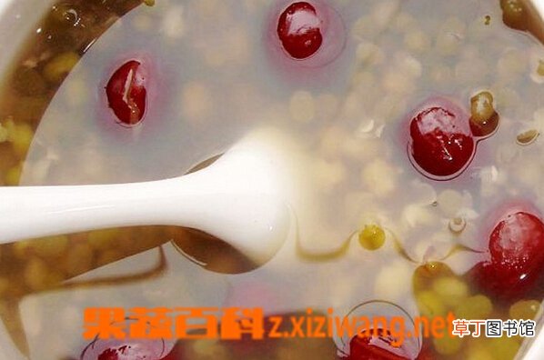 红枣绿豆粥的做法和材料