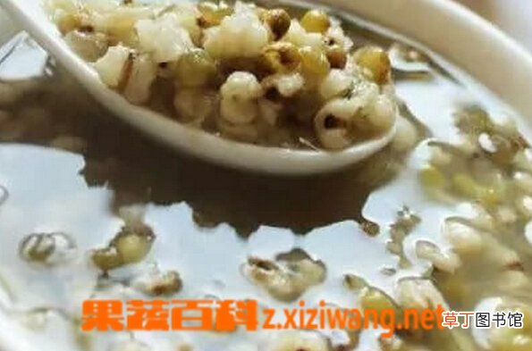 吃薏米绿豆粥的功效和好处