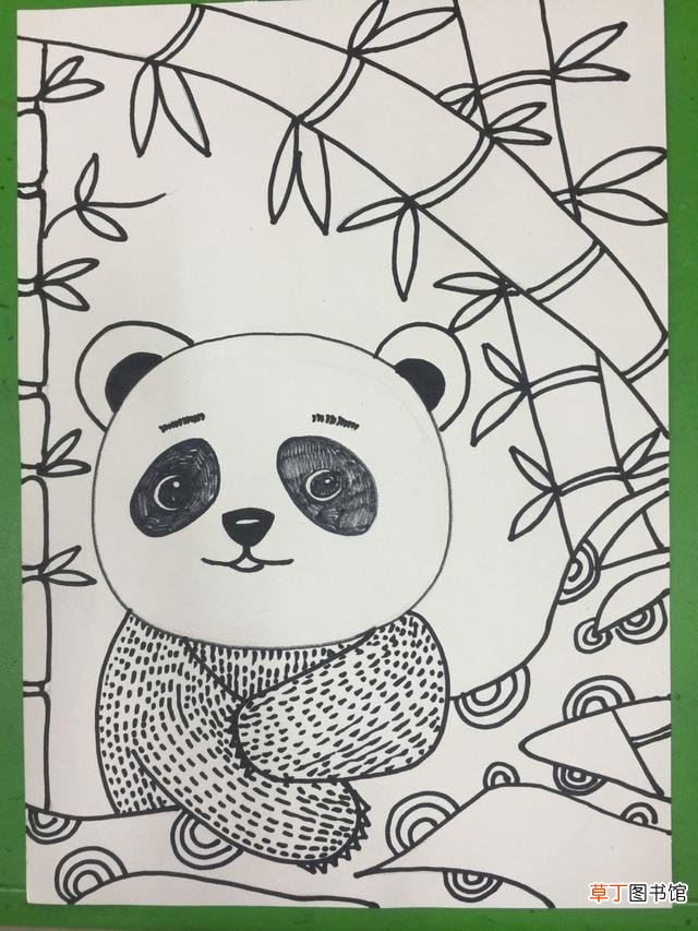 大熊猫怎么画简笔画 大熊猫怎么画