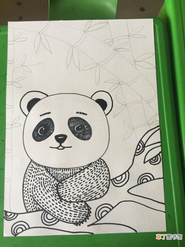 大熊猫怎么画简笔画 大熊猫怎么画
