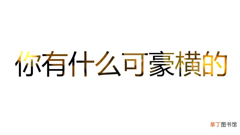 什么是豪横