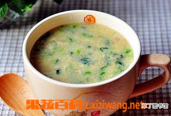 小米菠菜粥的材料和做法