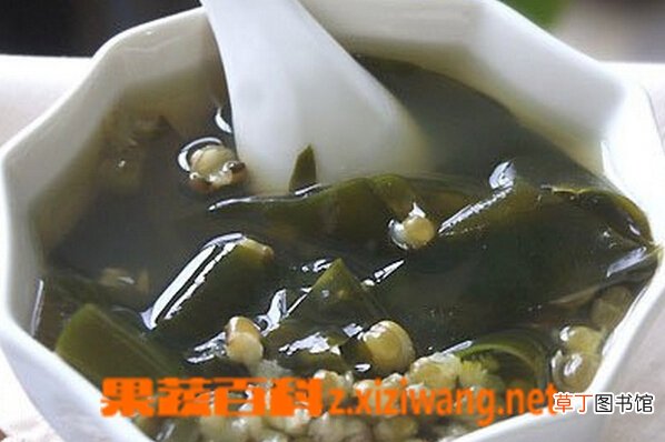 海带绿豆粥的材料和做法步骤