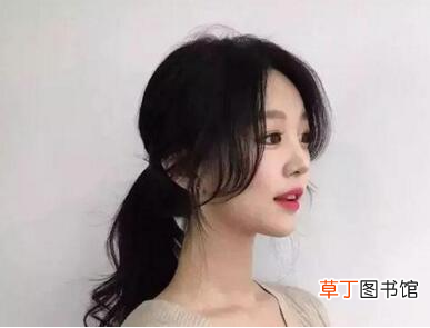 烫完的八字刘海洗了就没了