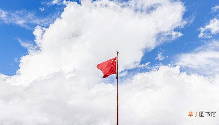 梦见立旗杆挂红旗