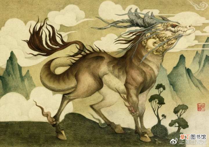 山海经异兽图 美得不可理喻的山海经中的奇珍异兽！