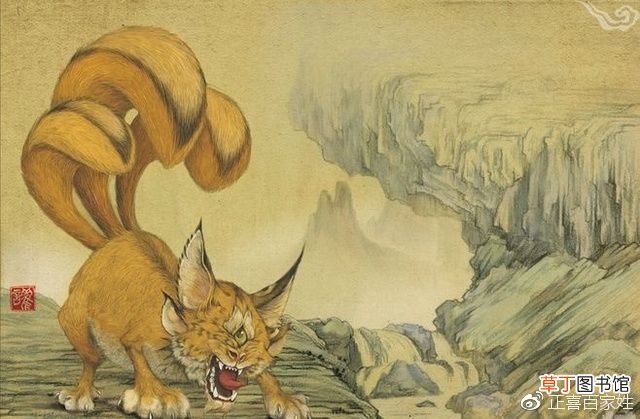 山海经异兽图 美得不可理喻的山海经中的奇珍异兽！
