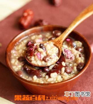 玫瑰红豆大枣糙米粥的做法