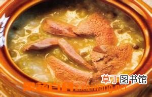 猪肝陈米绿豆粥的材料和做法步骤