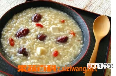 杞子粳米粥的原料和做法步骤