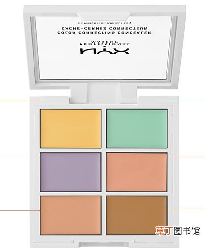 nyx遮瑕盘怎么用