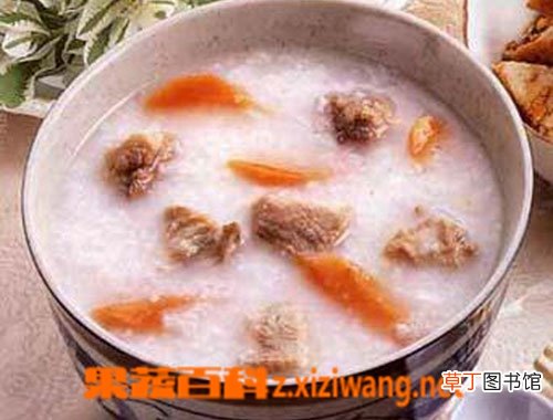 猪脊肉粥的做法
