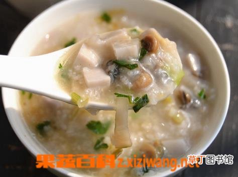 石螺香芋粥的材料和做法步骤