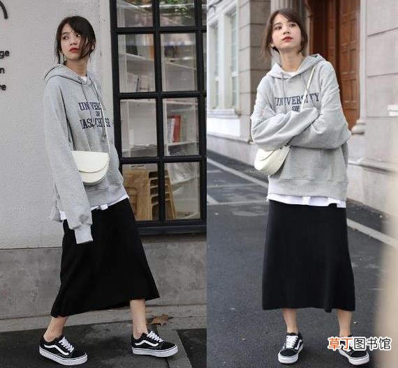 圆领卫衣里面穿什么打底