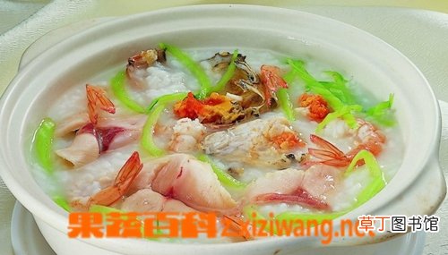 彩色瘦肉花蟹粥的材料和做法步骤