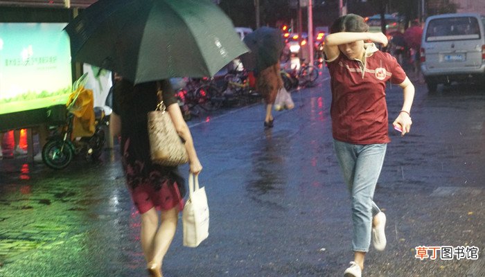 梦见在雨中奔跑是什么意思