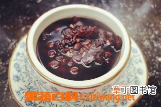黑米赤豆粥的材料和做法步骤