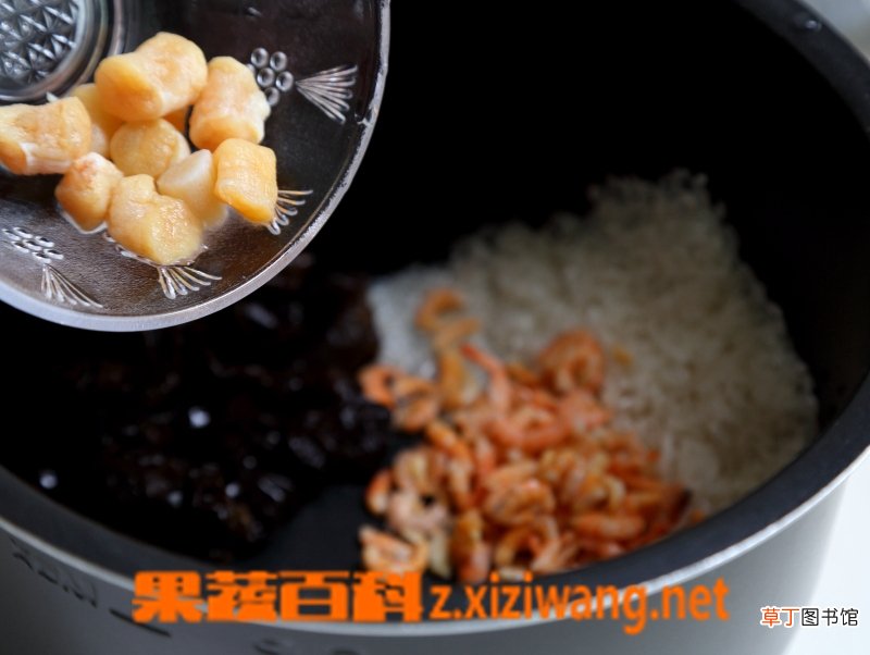 干贝海鲜粥的材料和做法步骤