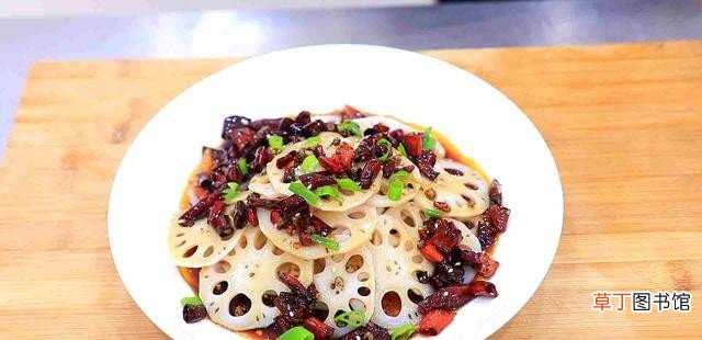 厨师长教你做个凉拌莲藕 莲菜凉拌的做法