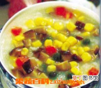 冰糖五色粥的材料和做法步骤教程