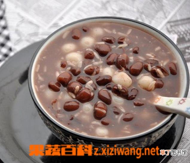 红豆酒酿圆子粥的材料和做法步骤
