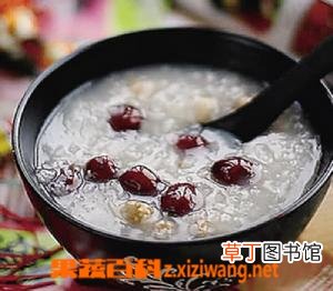 大枣嫩肤粥的材料和做法步骤