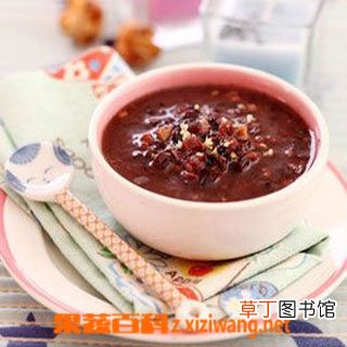 黑糯米粥的材料和做法步骤教程