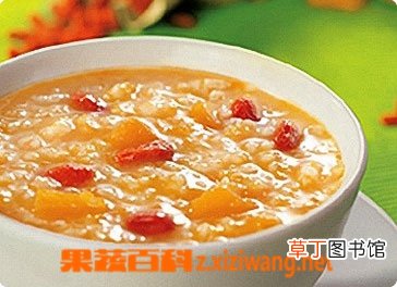 枸杞南瓜粥的材料和做法步骤