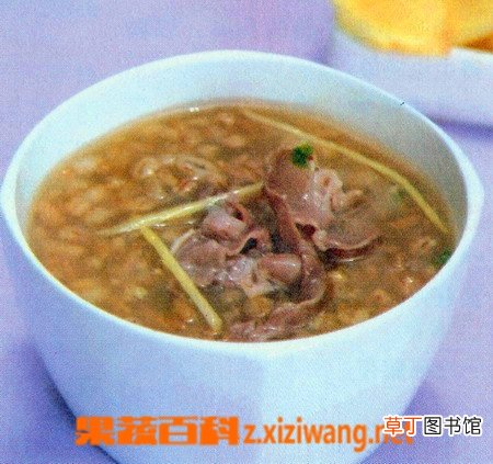 羊肉麦仁粥的材料和做法步骤