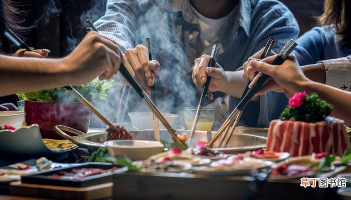 梦见美食摊