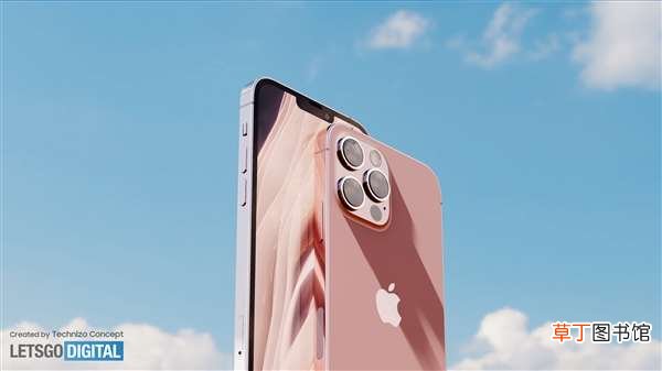 13 Pro最新渲染图曝光：小刘海、新增日落金/玫瑰金配色 iPhone