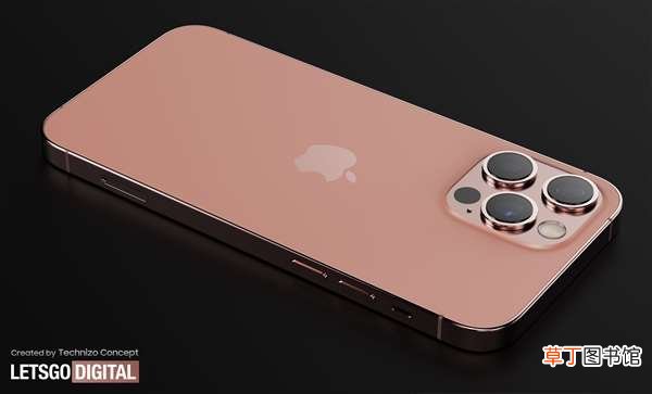 13 Pro最新渲染图曝光：小刘海、新增日落金/玫瑰金配色 iPhone