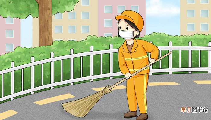 女人梦见和别人一起扫大街