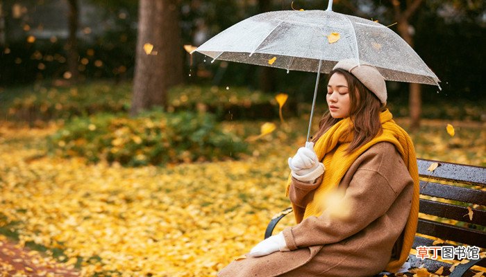女人梦见自己冒雨前行