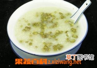 绿豆麦片粥的材料和做法步骤