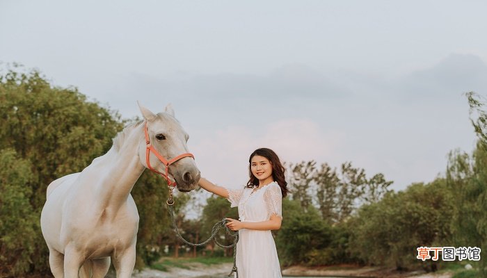 女人梦见非常漂亮的白马