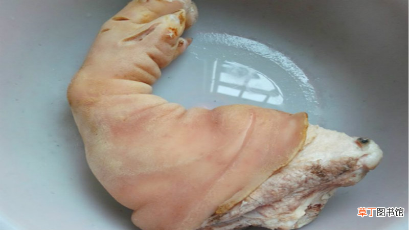 猪蹄上的毛怎么处理最方便