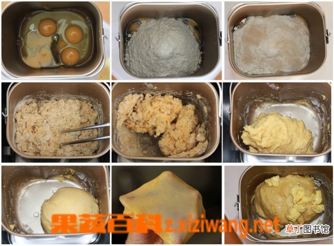 面包机做面包的材料和方法教程